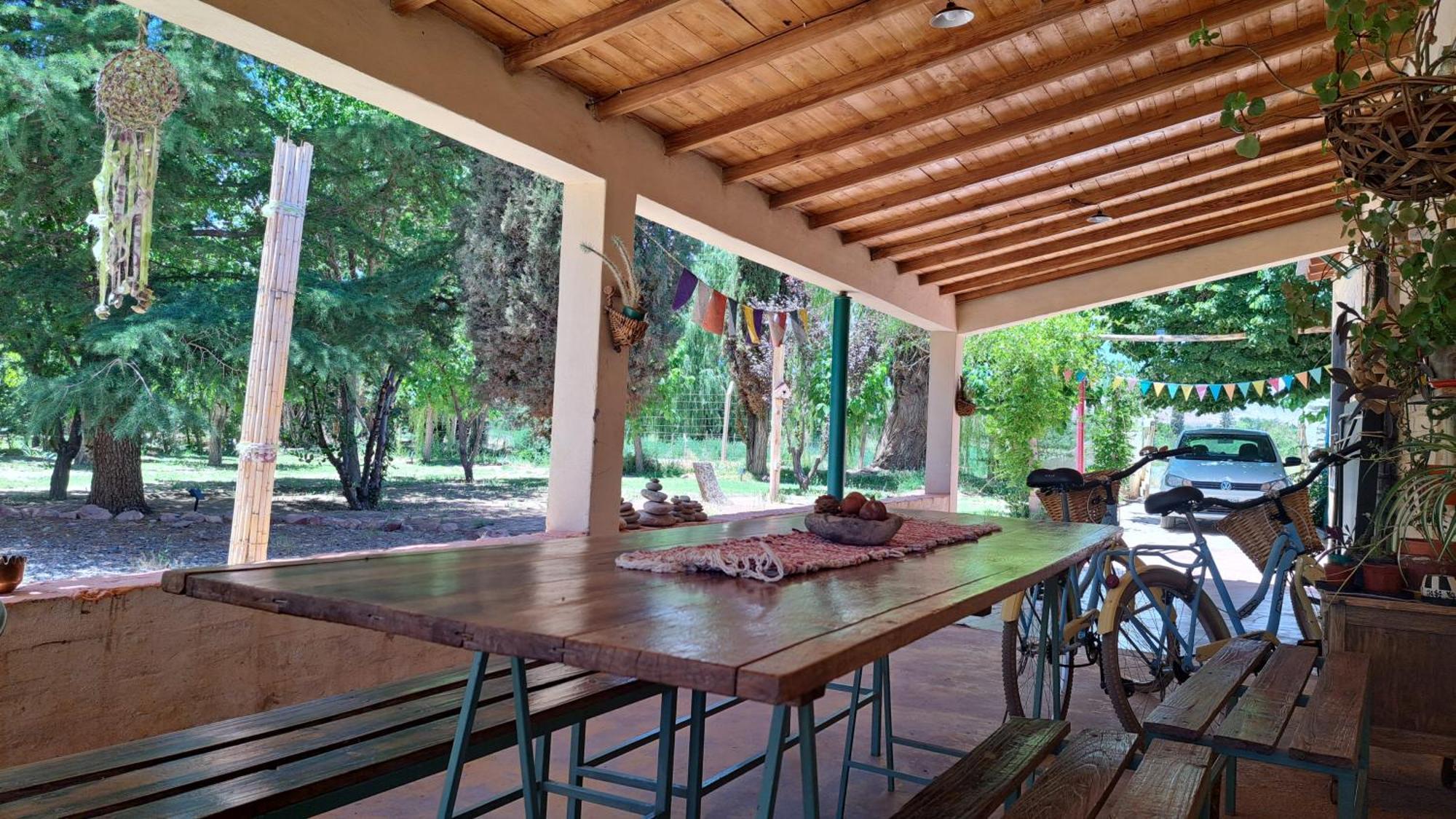Aire De Barreal Hostel Andino Luaran gambar