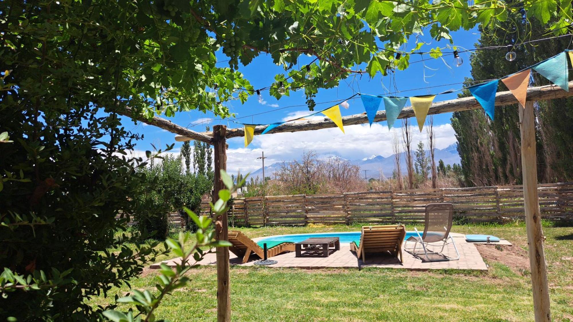 Aire De Barreal Hostel Andino Luaran gambar