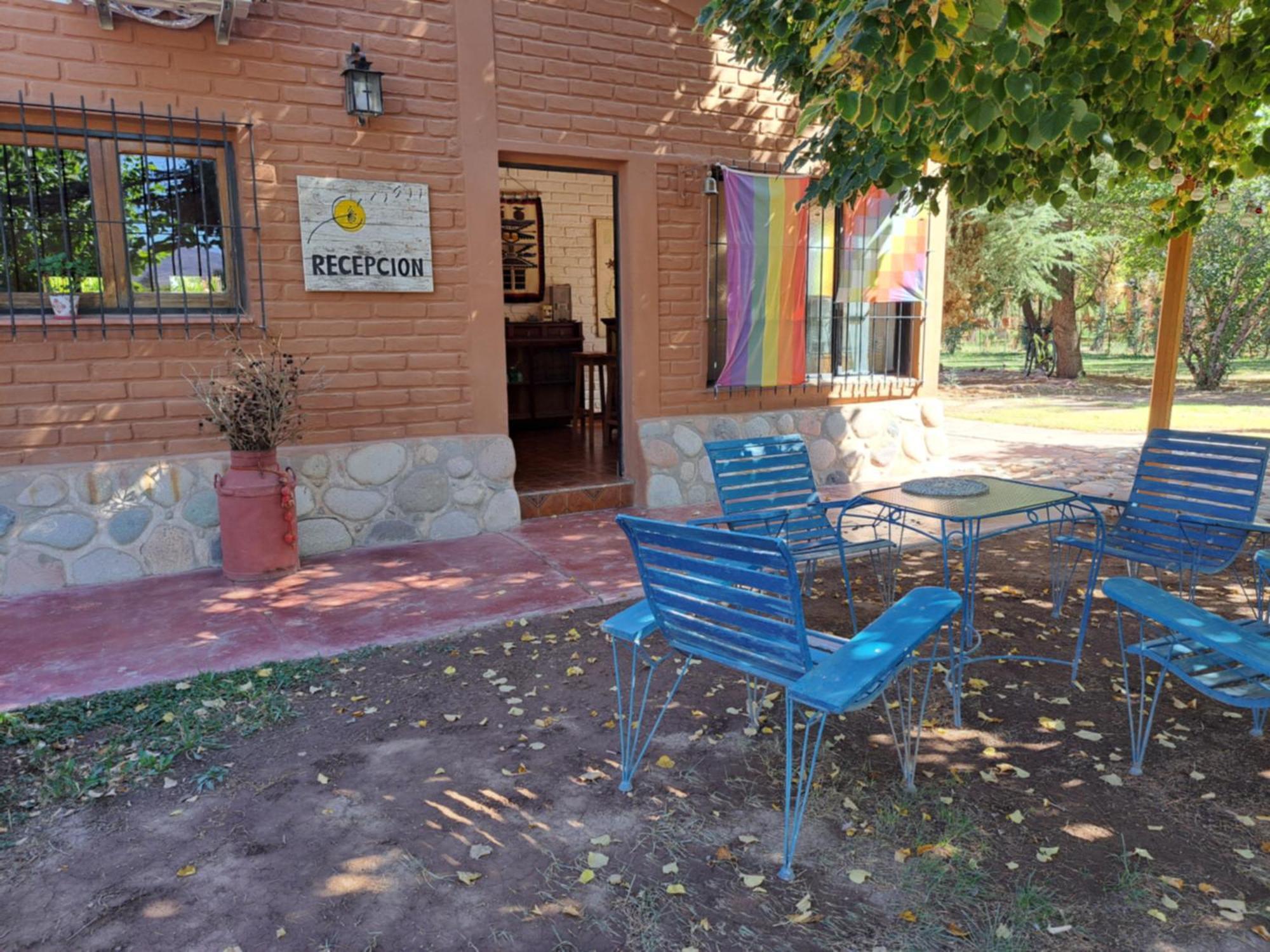 Aire De Barreal Hostel Andino Luaran gambar